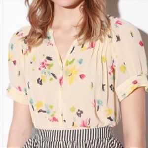 Pins & Needles Urban Outfitters Floral Top Medium